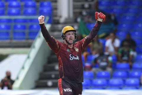 Colin Munro Smashes First Century Of CPL 2025 As Trinbago Knight Riders Post 231