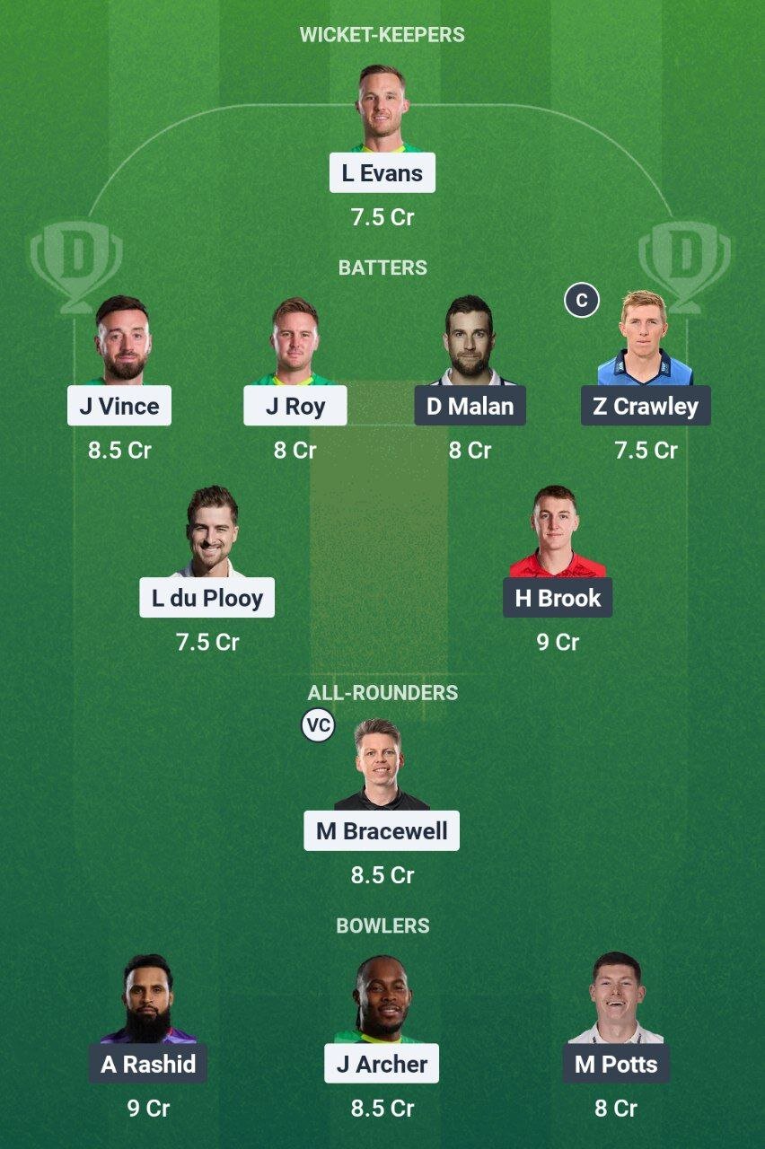 SOB vs NOS Dream11 prediction for match 11 out of one hundred 2025
