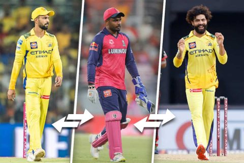 IPL 2026: Rajasthan Royals Asks for Jadeja, Gaikwad or Dube in Exchange for Samson