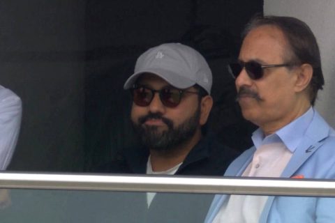 [Watch] Rohit Sharma Spotted At The Oval Supporting India After Test Retirement