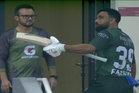 IND vs PAK: “Not Out!” Fakhar Zaman Explodes at Coach Mike Hesson Over Controversial Call