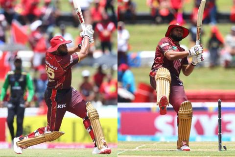 [Watch] Kieron Pollard Smashes 7 Sixes in 8 Balls – CPL Crowd Goes Wild!