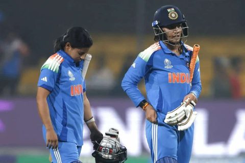 India Women On Brink of World Cup Elimination After Narrow Four-Wicket Loss Against England