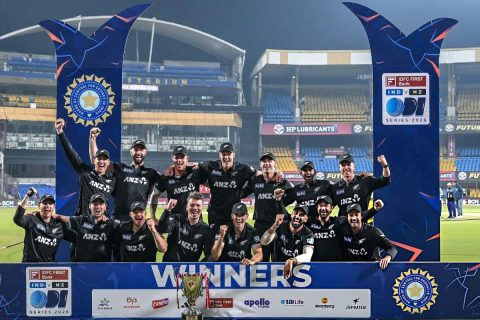 IND vs NZ 2026: India Stunned at Home as New Zealand Seal Landmark ODI Series Win in Indore