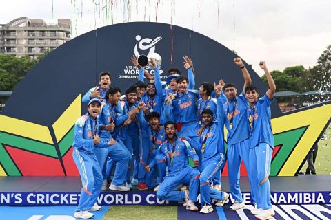 India Crush England by 100 runs to Win Sixth U19 World Cup Title