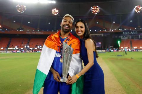 Complaint Filed Against Hardik Pandya Over Flag Use During T20 World Cup Celebration