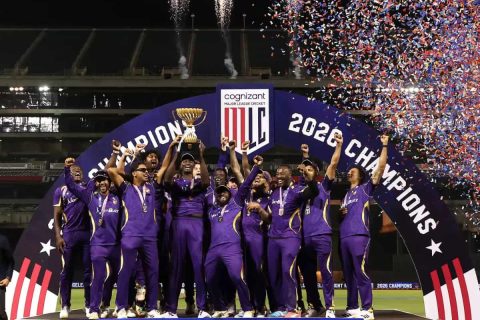 LA Knight Riders Win First MLC Title After Thrilling 1-Run Victory Over Washington Freedom