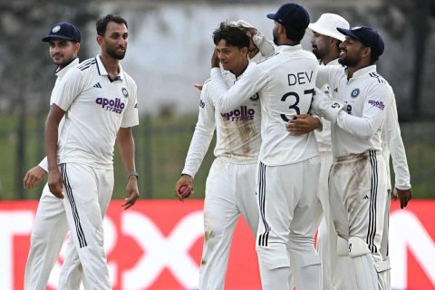 IND vs SL 2026: India Dominate Day 2 as Sri Lanka Slip to 8/2 in Colombo