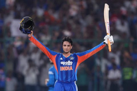 Abhishek Sharma Smashes 30-Ball Century, Sets New Full-Member T20I Record