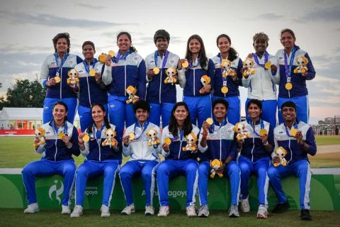 India Win Women’s Cricket Gold at Asian Games With 147-Run Victory Over Sri Lanka