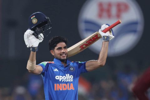Shubman Gill Breaks Multiple ODI Records With Historic 223* Against West Indies