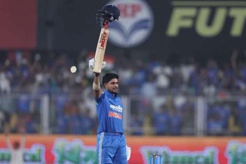 Shubman Gill Enters Record Books With Double Century as as India Complete Their Highest-Ever ODI Run Chase