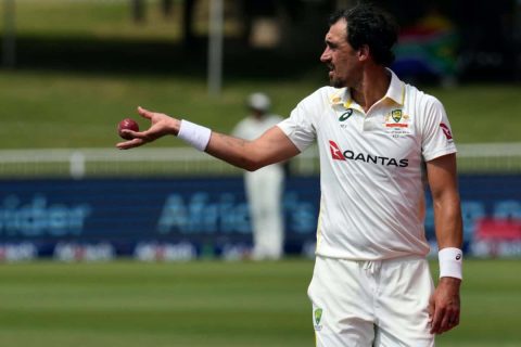 Mitchell Starc Becomes Fastest to 450 Test Wickets by Balls Bowled