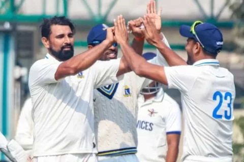 Mohammed Shami Hits Back at Critics After Four-Wicket Haul in Ranji Trophy