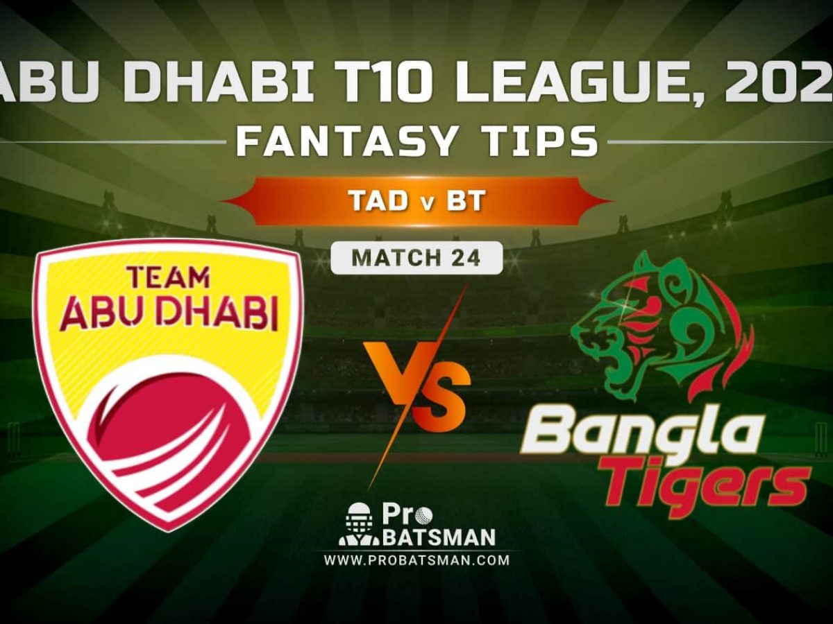 TAD vs BT Dream11 Prediction, Fantasy Cricket Tips Playing XI, Pitch Report and Injury Update